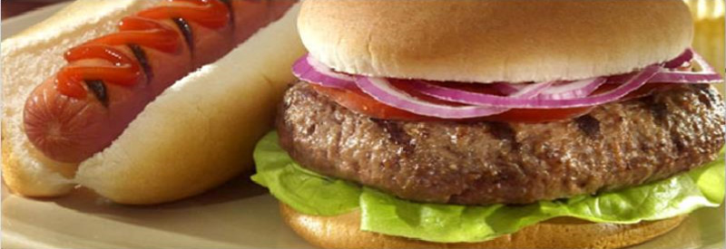 hamburger hot dog